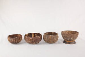 Set of 4 Coconut Drinking Bowl