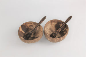 Set of 2 Coconut bowl 5.5"